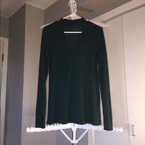 Choker neck Express long sleeve